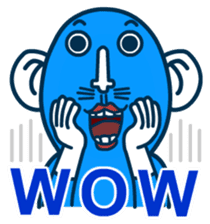 Blue Biggi V2(International) sticker #8329485