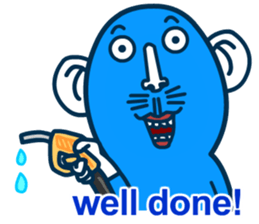 Blue Biggi V2(International) sticker #8329486