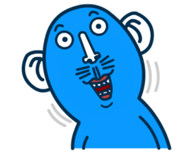Blue Biggi V2(International) sticker #8329489