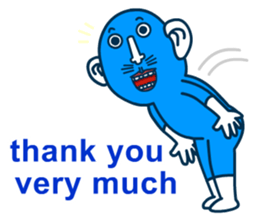 Blue Biggi V2(International) sticker #8329492