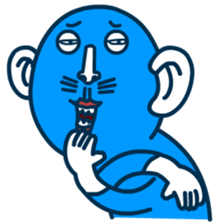 Blue Biggi V2(International) sticker #8329495