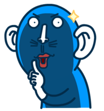 Blue Biggi V2(International) sticker #8329498