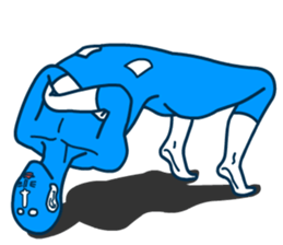 Blue Biggi V2(International) sticker #8329499