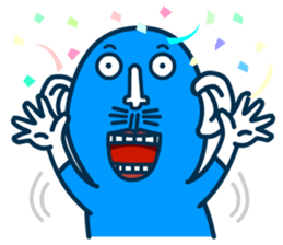 Blue Biggi V2(International) sticker #8329501