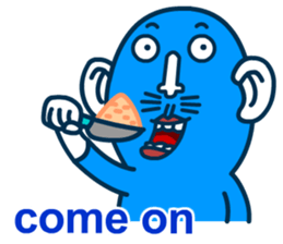 Blue Biggi V2(International) sticker #8329503