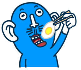 Blue Biggi V2(International) sticker #8329505