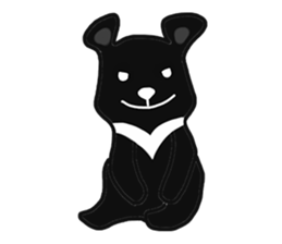 Formosan Black Bear is very cute sticker #8329628