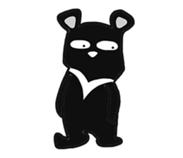 Formosan Black Bear is very cute sticker #8329629