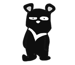 Formosan Black Bear is very cute sticker #8329630