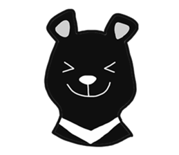 Formosan Black Bear is very cute sticker #8329631