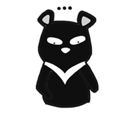 Formosan Black Bear is very cute sticker #8329633