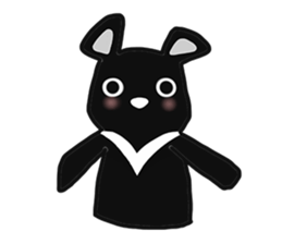 Formosan Black Bear is very cute sticker #8329637