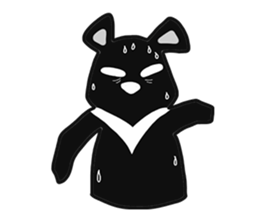 Formosan Black Bear is very cute sticker #8329639