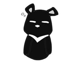 Formosan Black Bear is very cute sticker #8329640