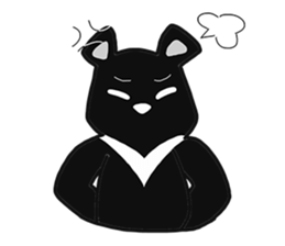 Formosan Black Bear is very cute sticker #8329653