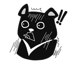 Formosan Black Bear is very cute sticker #8329655