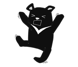Formosan Black Bear is very cute sticker #8329658