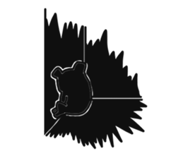 Formosan Black Bear is very cute sticker #8329659