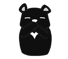 Formosan Black Bear is very cute sticker #8329663