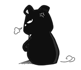 Formosan Black Bear is very cute sticker #8329666