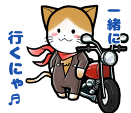 Cat Rider sticker #8329951