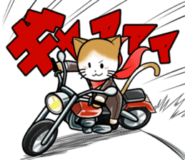Cat Rider sticker #8329956