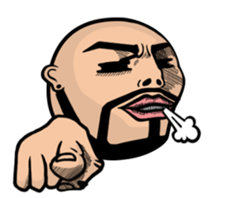 Mr. Pink's Body Langauge sticker #8330084