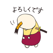 Rice cake SAMURAI&rice. sticker #8330157