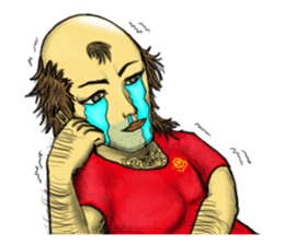 People who live in Nice town. sticker #8330195