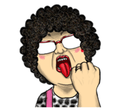 People who live in Nice town. sticker #8330199