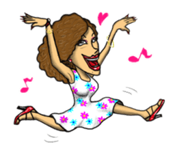 People who live in Nice town. sticker #8330219