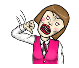 People who live in Nice town. sticker #8330223