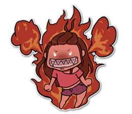 Bee Bie and cute little cat sticker #8330317