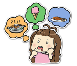 Bee Bie and cute little cat sticker #8330336