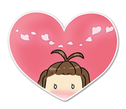 Bee Bie and cute little cat sticker #8330338