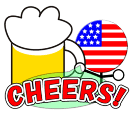 Cheers to the world ! Vol.1 sticker #8330428