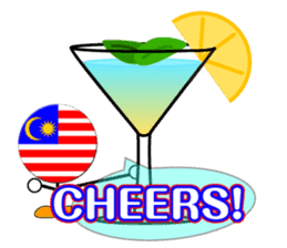 Cheers to the world ! Vol.1 sticker #8330442