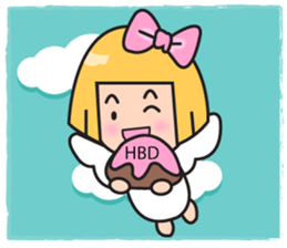 angel little sticker #8330798