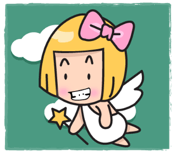 angel little sticker #8330801