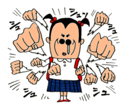 Super primary schoolchild Cika-chan 2 sticker #8330888