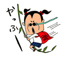 Super primary schoolchild Cika-chan 2 sticker #8330897
