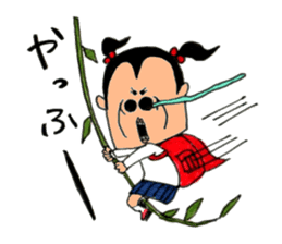 Super primary schoolchild Cika-chan 2 sticker #8330897