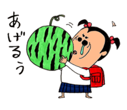 Super primary schoolchild Cika-chan 2 sticker #8330900