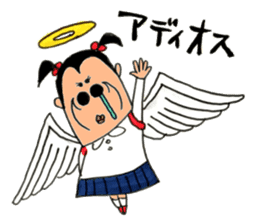 Super primary schoolchild Cika-chan 2 sticker #8330907