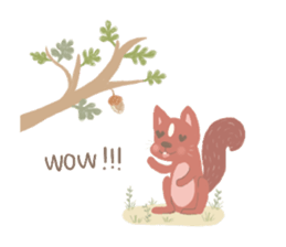 Out of the woods [English] sticker #8331014
