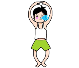 Sleepy man, Nemuo sticker #8331032