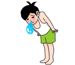 Sleepy man, Nemuo sticker #8331034