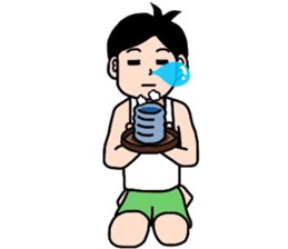 Sleepy man, Nemuo sticker #8331035