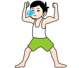 Sleepy man, Nemuo sticker #8331037