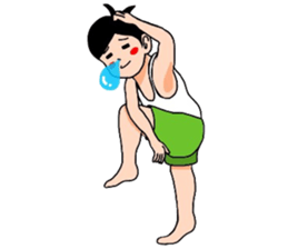 Sleepy man, Nemuo sticker #8331039